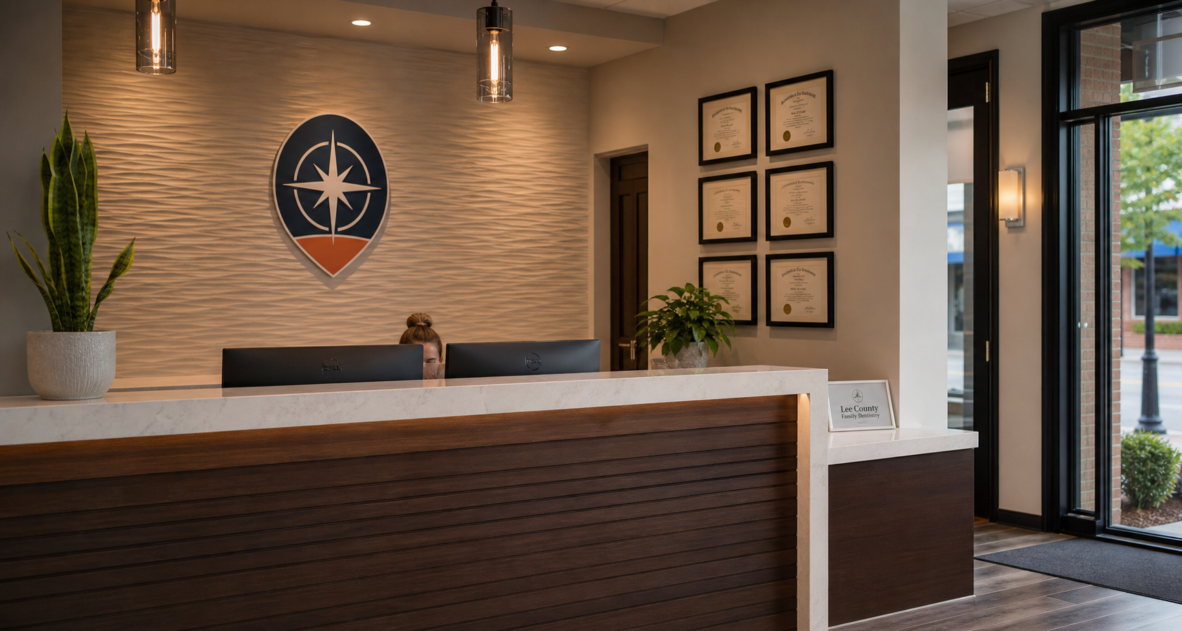 Generic service business storefront
