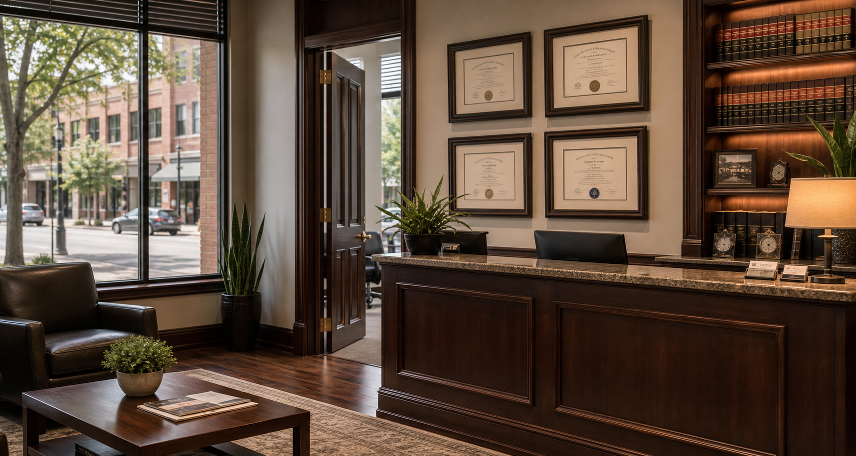 Professional office interior